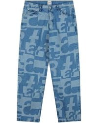 Arte' - Jeans Denim Allover Pants - Lyst