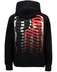 Propaganda - Leichtes Herren-Sweatshirt Mit Kapuze, Ribs Blind Hoodie, Schwarz - Lyst