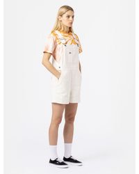 Dickies - Salopette Frau Ente Leinwand Kurz Bib Sw - Lyst