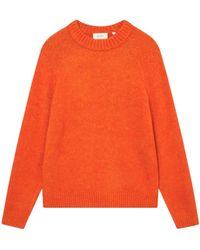 Les Deux - Gilbert Crewneck Brei Trui Wol Crew Hals Trui - Lyst