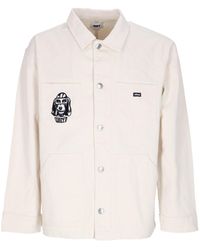 Obey - Hymn Jacket Chaqueta De Trabajo Para Hombre Sin Blanquear - Lyst