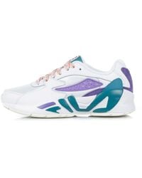 Fila - Chaussure Basse Mindblower Wmn Blanc/Mer Des Caraibes Pour Femme - Lyst