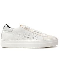 P448 - White Leather Sneaker - Lyst
