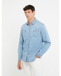 Guess - Hemden Mann M4Gh02 D3Pf5 Lkw M3D1 - Lyst