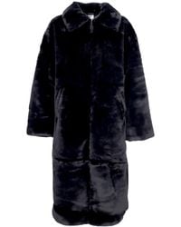 Nike - Faux Fur Long Jacket/Dk Smoke/Sail - Lyst