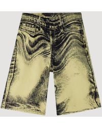 CAMPERLAB - Cortos Denim Distorsionados - Lyst