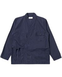 Universal Works - Jacket Osaka Work Jacket Peached Poplin - Lyst