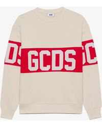 Gcds - Sweatshirt Band Logo Crewneck - Lyst