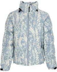 Octopus - Ray Denim Puff Jacket - Lyst