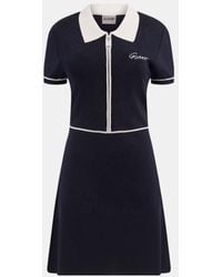 Guess - Kleid Ss Sweater Dress - Lyst