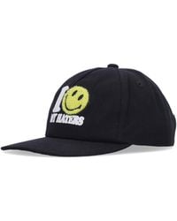 Market - Gorra De Hombre De Ala Plana Smiley Haters Sombrero De 5 Paneles Vintage Negro - Lyst