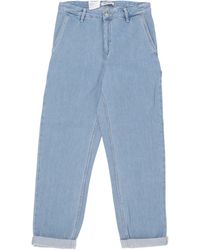 Carhartt - W Pierce Pant Stone Bleached Jeans - Lyst
