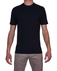 Alpha Studio - Cuervo Redondo De Manga Media Cotton Crepe Au6020C 3024 Nero - Lyst