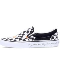 Vans - Classic Slip-On Low Shoe (Love Me Love Me Not) - Lyst