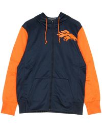 Nike - Herren-Trainingsjacke Mit Kapuze, Nfl, Linke Brust, Maskottchen, Durchgehender Reibverschluss, Therma-Hoodie Denbro - Lyst