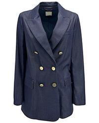 Kiltie - Jackets Dark Denim - Lyst