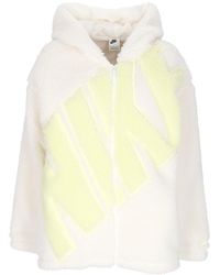 Nike - Faux Fur & Shearling Jackets - Lyst