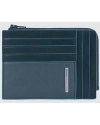 Piquadro - Papierhouders Pu1243B2R-R Rood - Lyst