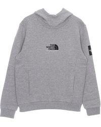 The North Face - Sudadera Con Capucha Fine Alpine Para Hombre, Color Gris Claro Jaspeado - Lyst