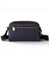 Borbonese - Sac Pour Camera S. Lapis Bleu Op Tissu Recycle - Lyst