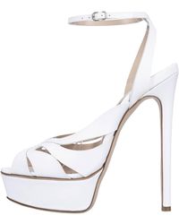 Casadei - Sandalen Wit - Lyst