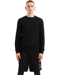 ARMANI EXCHANGE - Zwarte Truien - Lyst