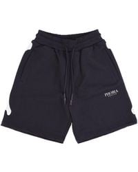 Phobia - Herren-Trainingsshorts Mit Skelett-Print, Schwarz/Weib - Lyst