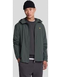 LYLE AND SCOTT 1874 - Jasjes En Jasjes Voor Jk464V Zip Throught Jkt W635 Gunmetal - Lyst