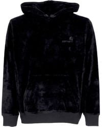 Carhartt - Sweat A Capuche Leger Pour Hommes United Script Noir - Lyst