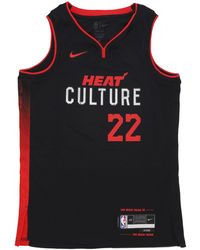 Nike - Basketball Tank Top Nba City Edition Dri-Fit Swingman Jersey No 22 Jimmy Butler Miahea - Lyst