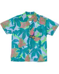 Obey - Buds Woven Short Sleeve Shirt Good Multi - Lyst