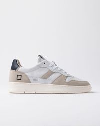 Date - Sneakers Mann Datum M431-C2-Ba-Wl Gericht 2.0 Basis Weib Blau - Lyst