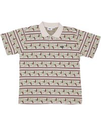 Obey - Short Sleeve Polo Pressed Jacquard Polo Cap Multi - Lyst