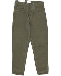 AMISH - Jeremiah Corduroy Long Trousers Dyed Branch - Lyst