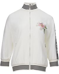 Dolce & Gabbana - Sweatshirt Embroidery With Zip - Lyst