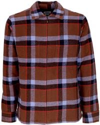 Obey - Lloyd Shirt Jacket Padded Shirt - Lyst