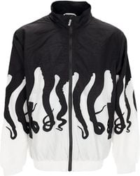 Octopus - Original Track Top Trainingsjack Wit/Zwart - Lyst