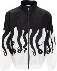 Octopus - Original Track Top Chaqueta De Chandal Para Hombre Blanco/Negro - Lyst