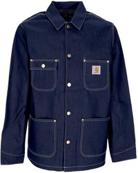 Carhartt - Og Chore Coat Rigid 'Jeans Jacket - Lyst