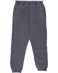 Carhartt - Nelson Sweat Pant Schwarze, Stuckgefarbte, Leichte Trainingshose Fur Herren - Lyst