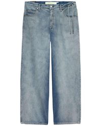 New Amsterdam Surf Association - 40A Pantalones Vaqueros Denim Pierna Ancha Y Recta - Lyst
