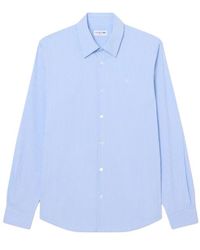 Lacoste - Blauwe Hemden - Lyst
