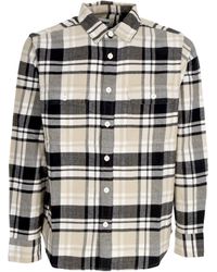 Obey - Long Sleeve Shirt Hardwork Dillon Woven - Lyst