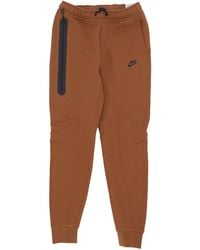 Nike - Leichte Herren-Trainingshose, Tech-Fleece-Jogginghose, Lt British Tan/Schwarz - Lyst