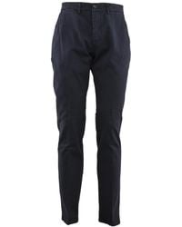 Harmont & Blaine - Blauwe Broek - Lyst