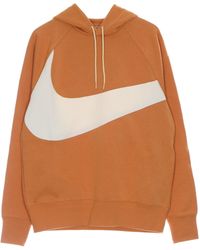 Nike - 'Lightweight Hooded Sweatshirt Swoosh Tech Fleece Pullover Hoodie - Lyst