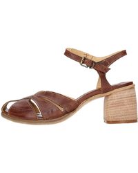 JP/DAVID - Braune Sandalen - Lyst