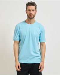 Bugatti - T-Shirt En Polo Celeste - Lyst