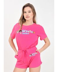 Moschino - Fuchsia T-Shirt Und Polo - Lyst
