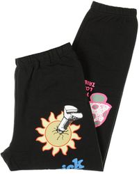 Obey - Pantalon De Survetement Pour Hommes Time Is Up Premium Sweatpant Noir - Lyst